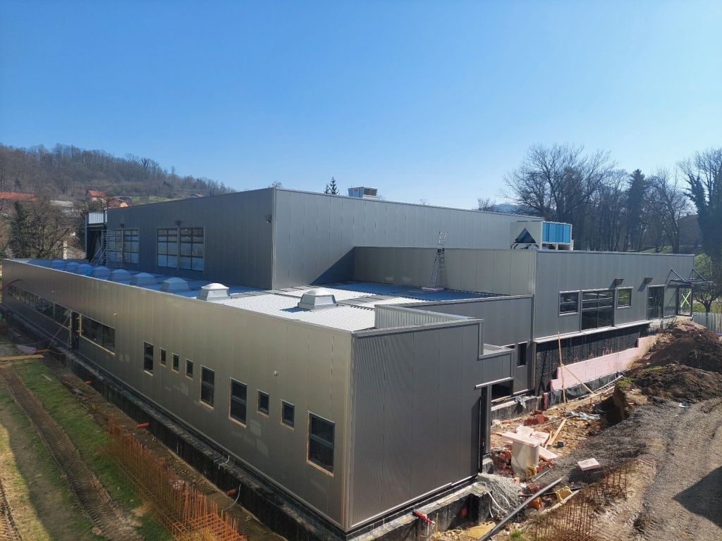 Gradnja školske sportske dvorane napreduje prema&nbsp;planu